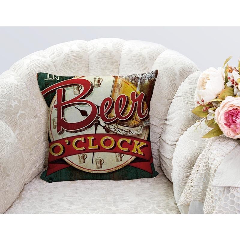 クッション用カバー クッションカバー 45cm 40cm カバーのみ ビール