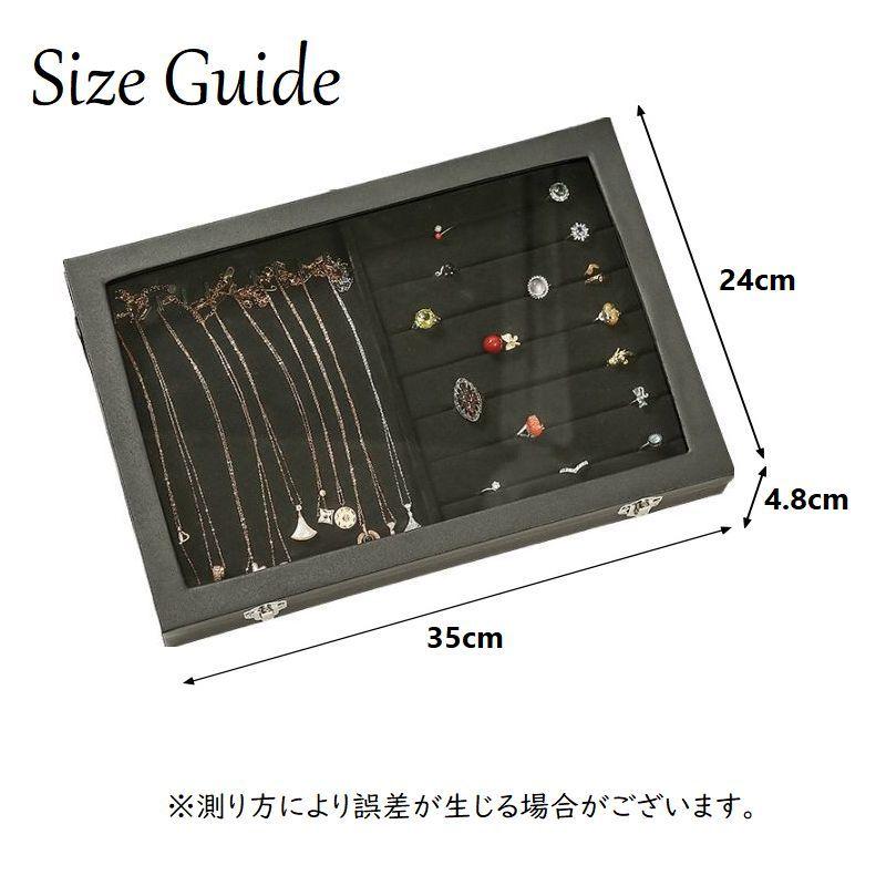 plusnao ジュエリーボックス アクセサリーケース 小物入れ