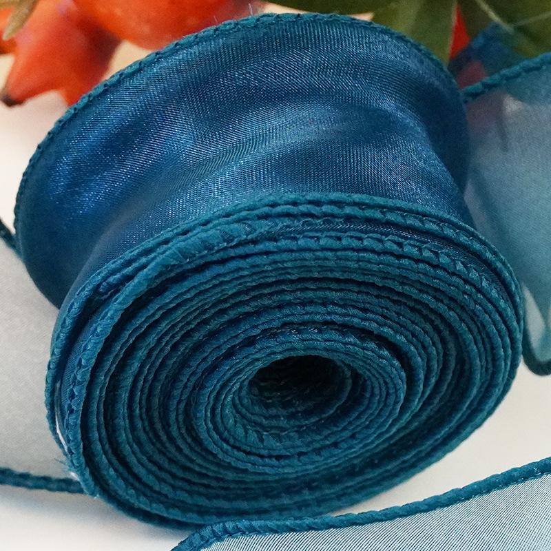 リボン ラッピング レース 裁縫材料 日用品雑貨 オーガンジー DIY かわいい おしゃれ 花束 蝶結び 包装用 ハンドメイド クラフト ギフト プレ | plusnao | 28