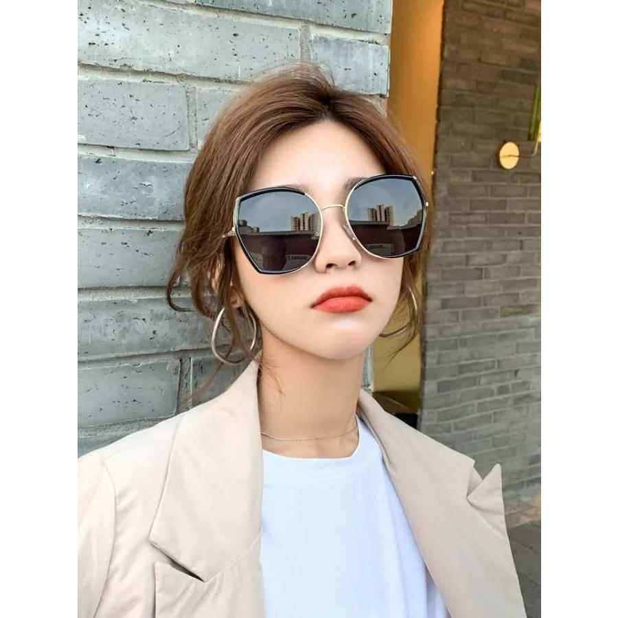 サングラス レディース ファッション小物 Uv対策 紫外線 おしゃれ 日除け かわいい ヘキサゴン風 カジュアル シンプル かっこいい プラスナオ Paypayモール店 通販 Paypayモール
