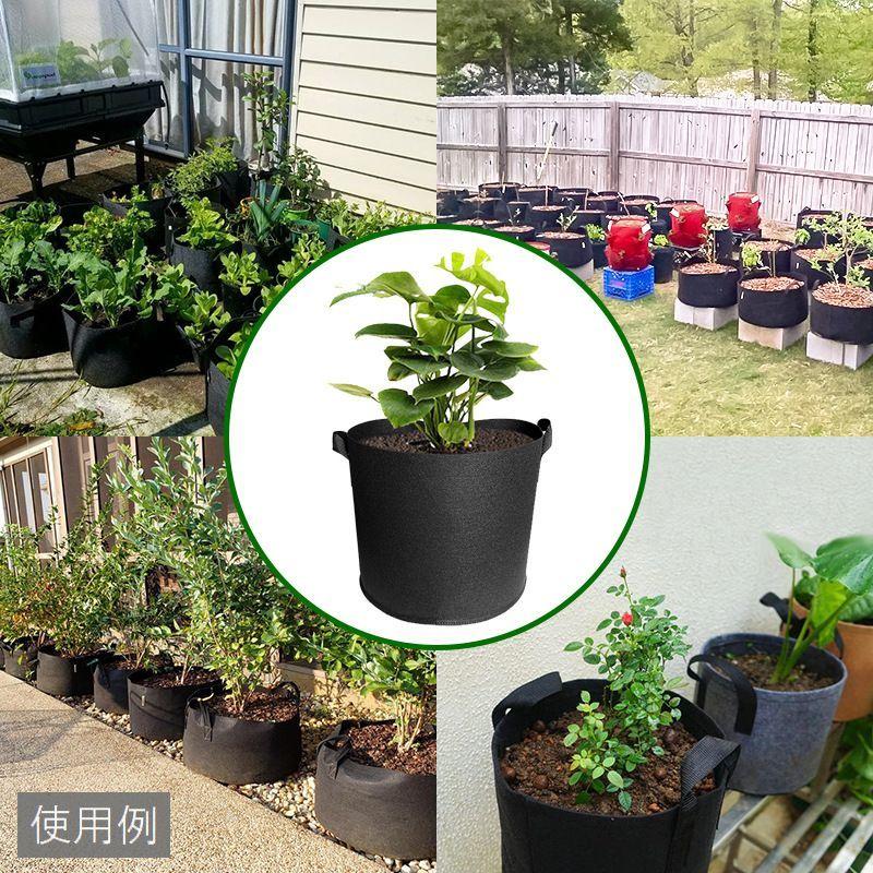 栽培袋 単品 3ガロン 不織布製 プランター 植木鉢 布鉢 不織布ポット