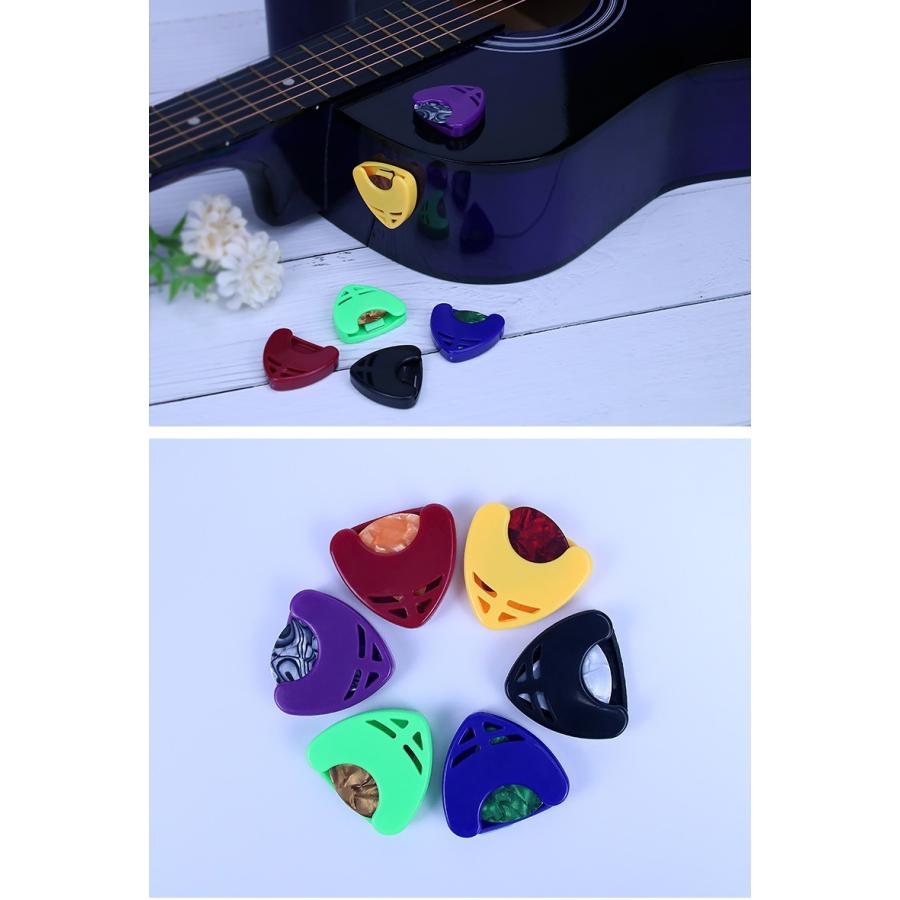 ピックホルダー 単品 1個 貼り付け 粘着テープ ピックケース ピック