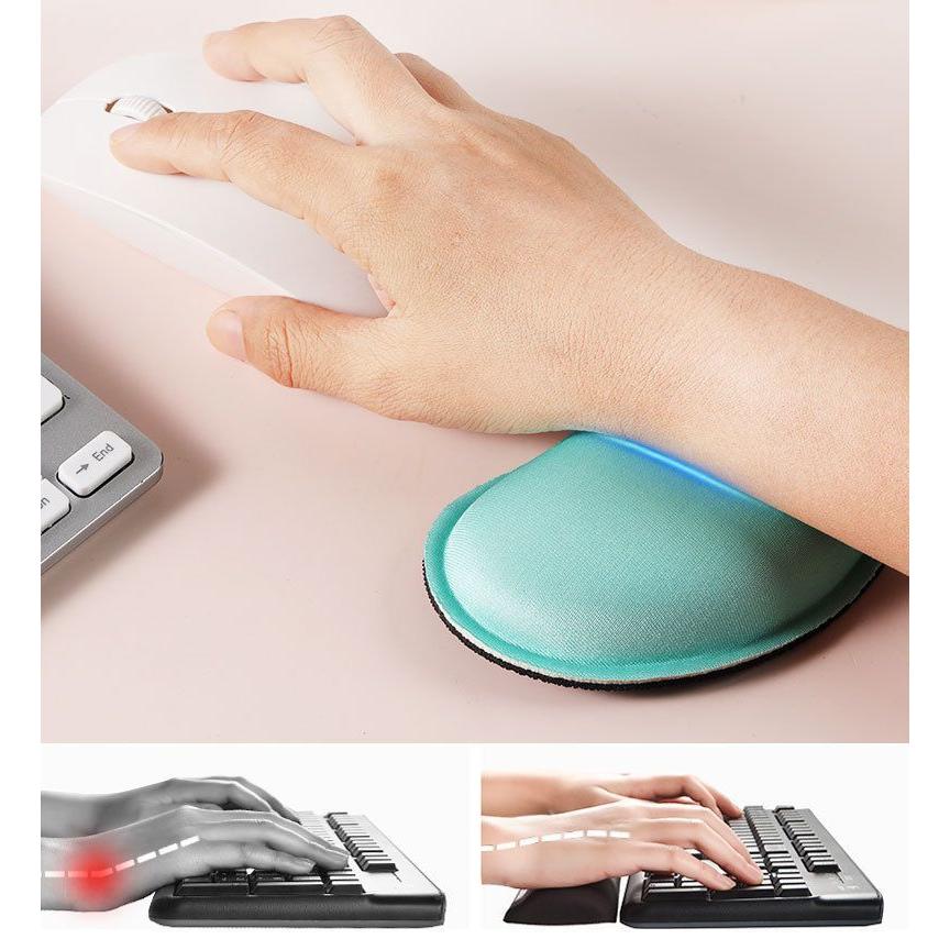 リストレストセット キーボード用 マウス用 手首クッション パッド