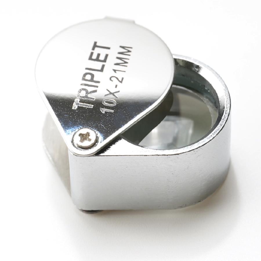 plusnao（プラスナオ） ルーペ 折り畳み 小型 10倍 20倍 30倍