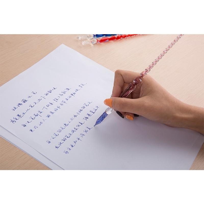 plusnao（プラスナオ） ガラスペン 文房具 筆記用具 硝子ペン 付けペン