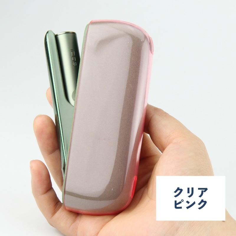 アイコスケース アイコスイルマ 電子タバコケース カバー 透明 クリア