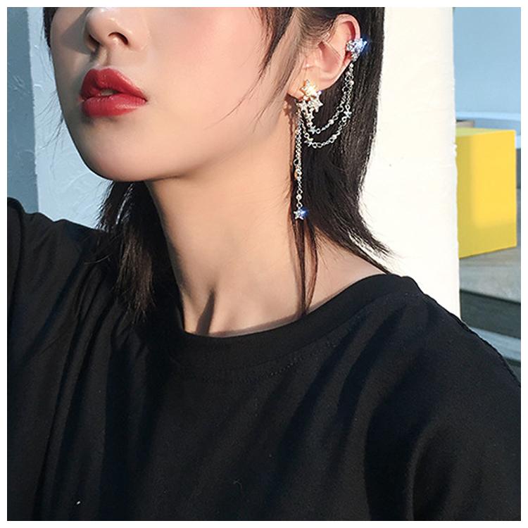 plusnao（プラスナオ） ピアス スター 星 星座 非対称 2ホール