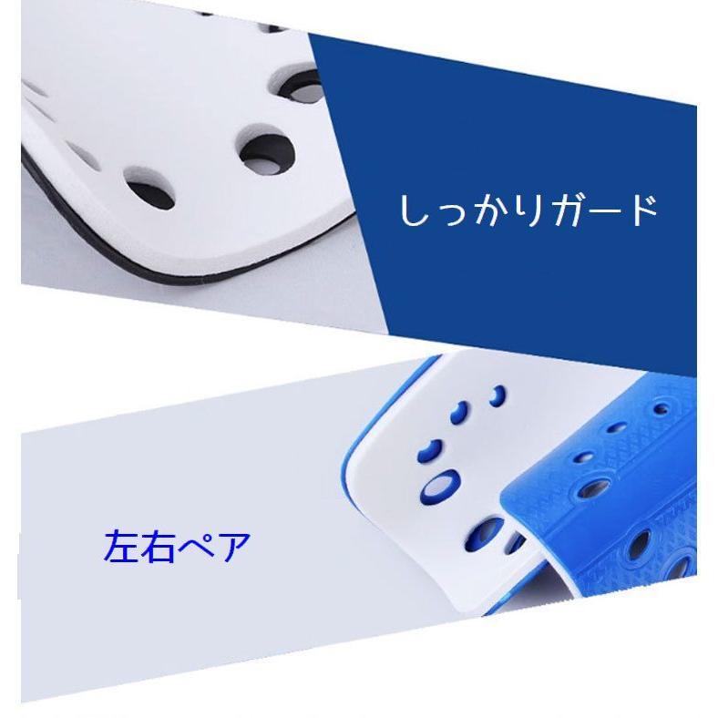 plusnao シンガード 両足用 レガース すねあて 脛ガード 大人用
