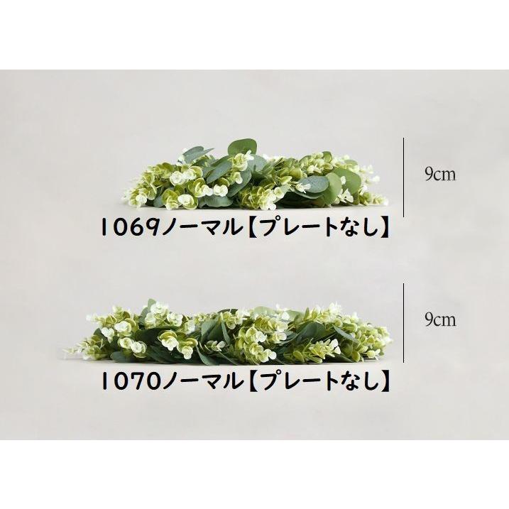 リース フェイク 人工 ユーカリ ガーランド 造花 クリスマスリース