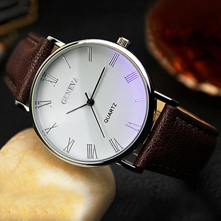 plusnao（プラスナオ） 腕時計 メンズ 男性用 アナログ 合皮ベルト