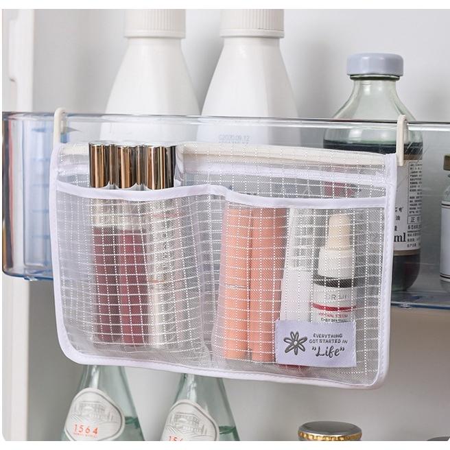 小物収納 リビング収納 ドアポケット 収納袋 小物入れ 収納ラック ホワイト リビングの小物をまとめて収納！ポケット付きマルチラック 通販