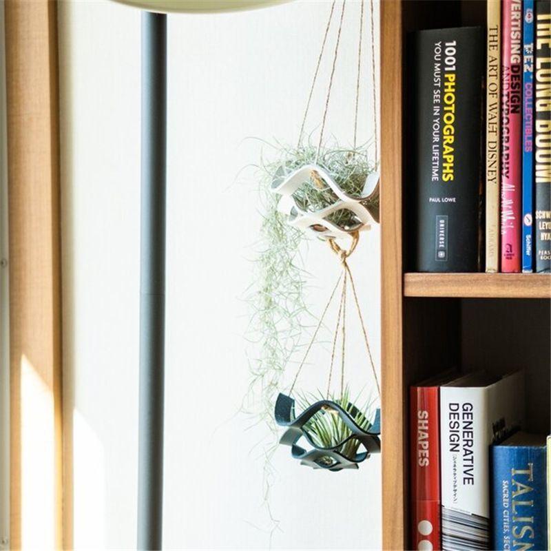 プラントハンガー ハンギングプランター 吊り下げ 植物ハンガー フェイクレザー 観葉植物 ガーデニング用品 インテリア雑貨 ナチュラル 縄 紐 ロープ|plusnao|03