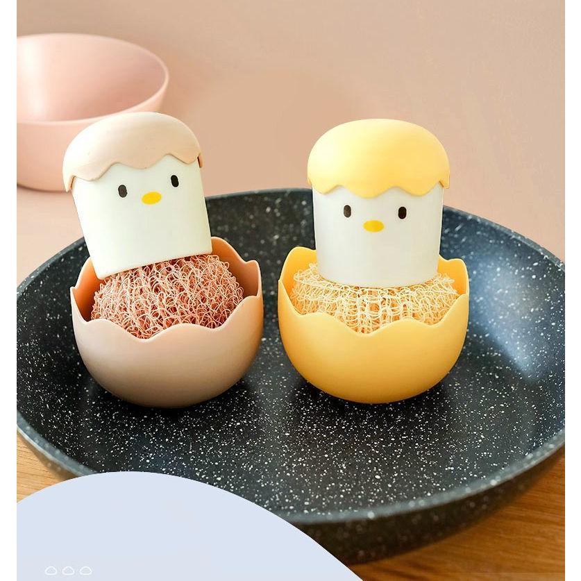 plusnao キッチンブラシ 食器用ブラシ 食器洗い 食器ブラシ 柄