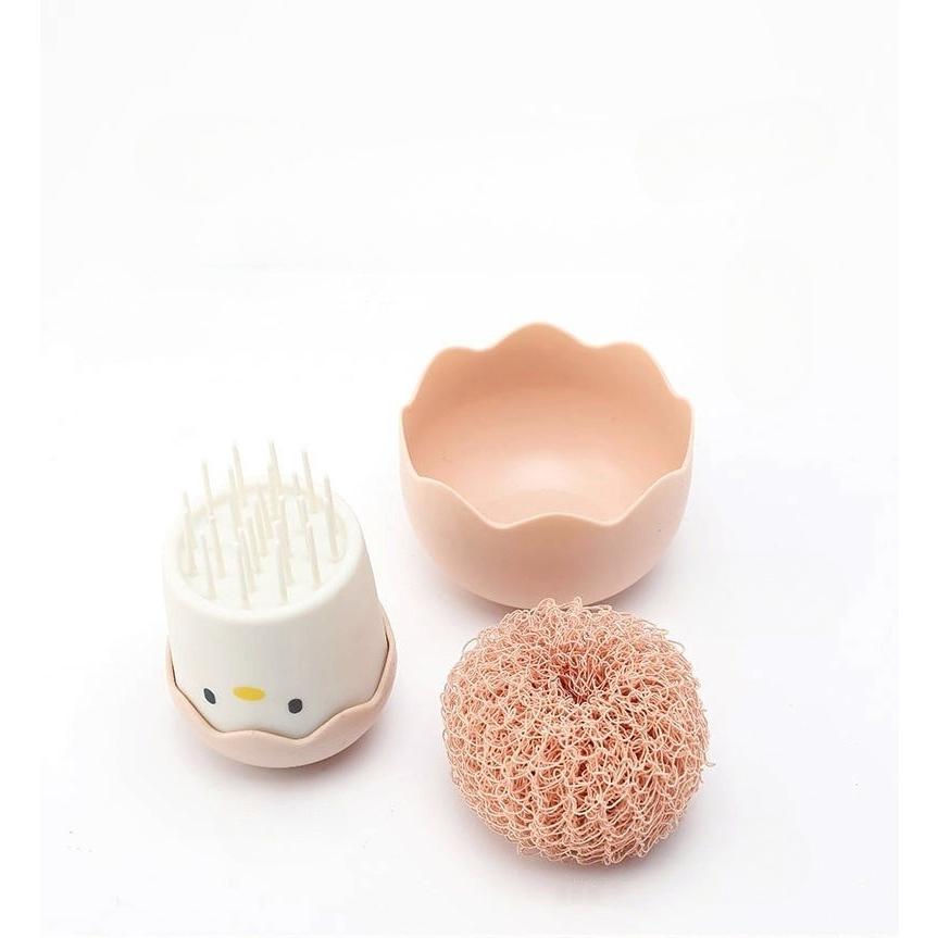 plusnao キッチンブラシ 食器用ブラシ 食器洗い 食器ブラシ 柄