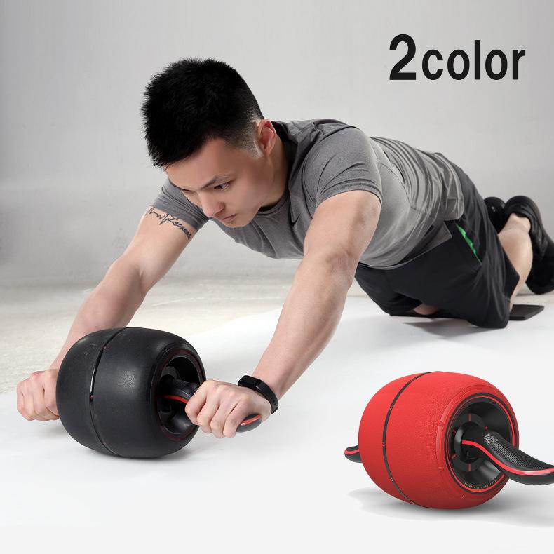 腹筋ローラー トレーニング 筋トレ アシスト機能付き ダイエット器具 アブホイール お腹 体幹トレーニング す2 海外 静音 380円 部屋 トレーニング用品 引き締め