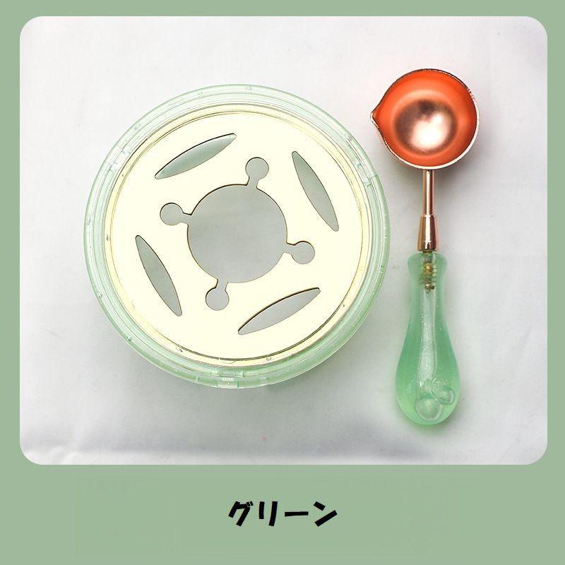 封蝋器 ｜WAX JACK シーリングワックススタンド シーリングワックス 2点セット ワックス炉 スプーン シーリング