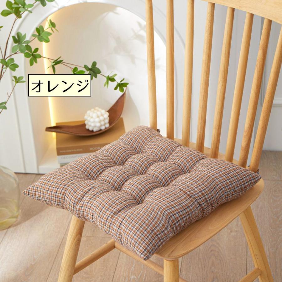 plusnao（プラスナオ） チェアクッション 椅子用クッション 40 40cm