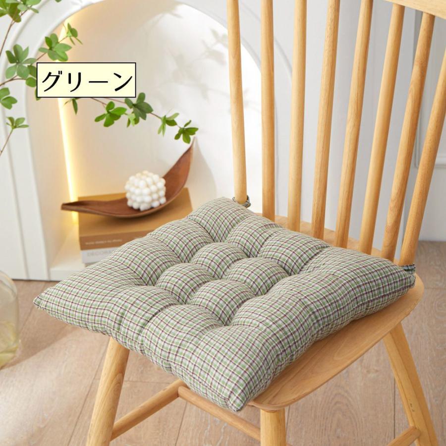 plusnao チェアクッション 椅子用クッション 40 40cm チェア