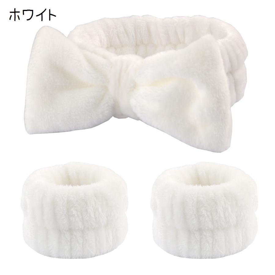 ヘアバンド ヘッドバンド リストバンド 3点セット レディース 女性