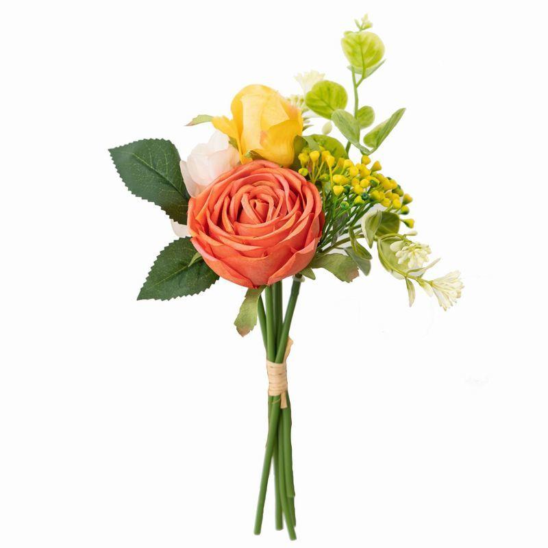 造花 花束 ブーケ 薔薇 バラ ローズ アートフラワー フェイクフラワー