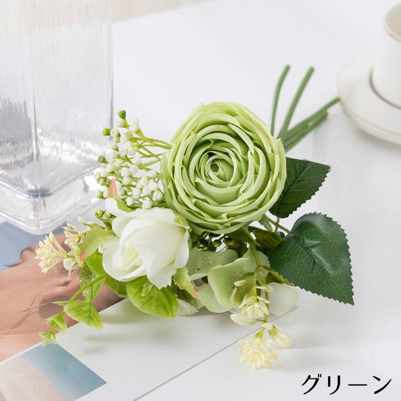 造花 花束 ブーケ 薔薇 バラ ローズ アートフラワー フェイクフラワー