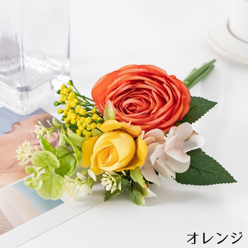 造花 花束 ブーケ 薔薇 バラ ローズ アートフラワー フェイクフラワー