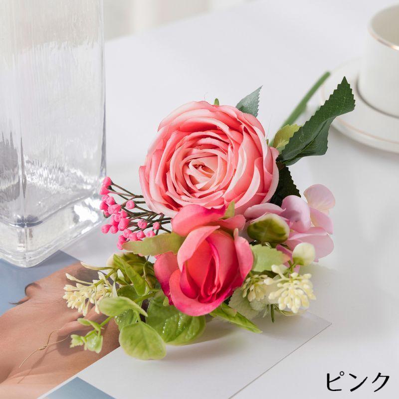 造花 花束 ブーケ 薔薇 バラ ローズ アートフラワー フェイクフラワー
