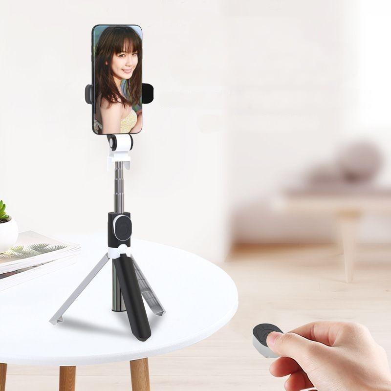 自撮り棒 Bluetooth ワイヤレスリモコンシャッターセルフィースティック 自撮り棒 セルカ棒 三脚スタンド シャッターリモコン付き Bluetooth