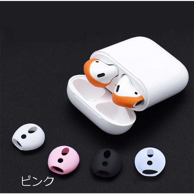 AirPods用イヤホンカバー イヤーピース イヤーチップ シリコン 透明