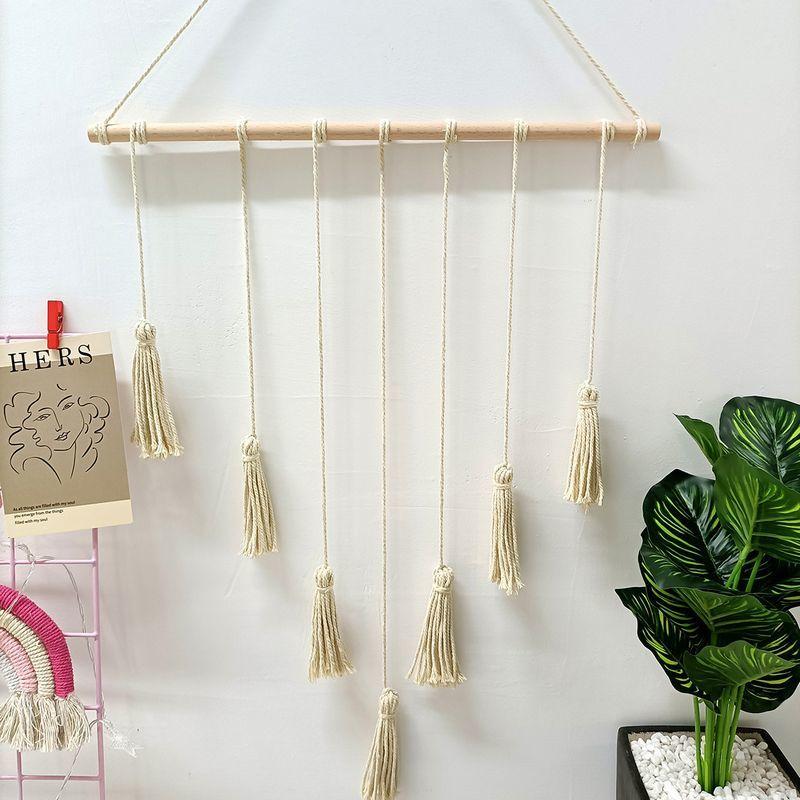 マクラメタペストリー　ガーランドリーフ マクラメ リーフガーランド タペストリー - h.t.Macrame