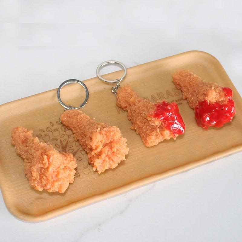 plusnao キーホルダー 食品サンプルキーホルダー メンズ レディース  