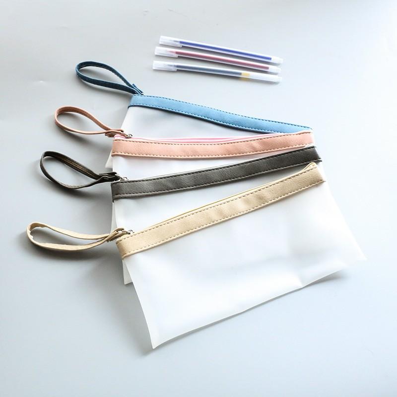 ペンケース ペンポーチ 筆箱 文房具 大容量 無地 シンプルデザイン 文具 ペン入れ 女の子 学生 学校 事務用品 会社 シンプル プラスナオ Paypayモール店 通販 Paypayモール