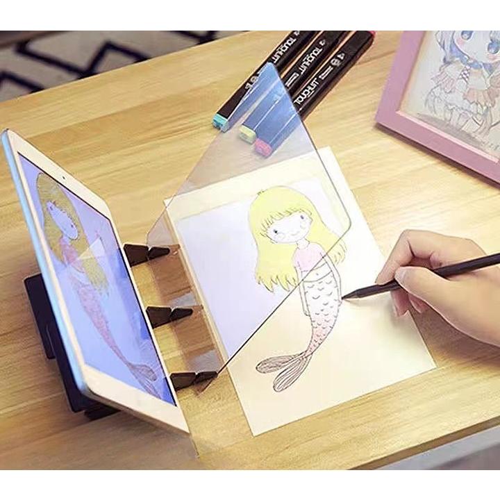 トレーシングボード コピーボード トレース台 製図版 模写 投影 反射