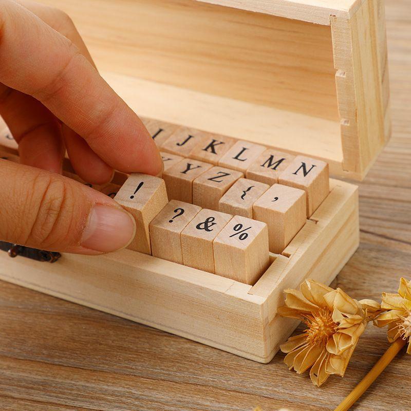 アルファベットスタンプ×2セット アルファベットスタンプ×2セット