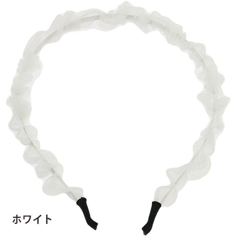 カチューシャ ヘアバンド ヘアアクセサリー レディース キッズ シュシュ フリル 無地 単色 シンプル カジュアル おしゃれ かわいい ファッション小 プラスナオ Paypayモール店 通販 Paypayモール
