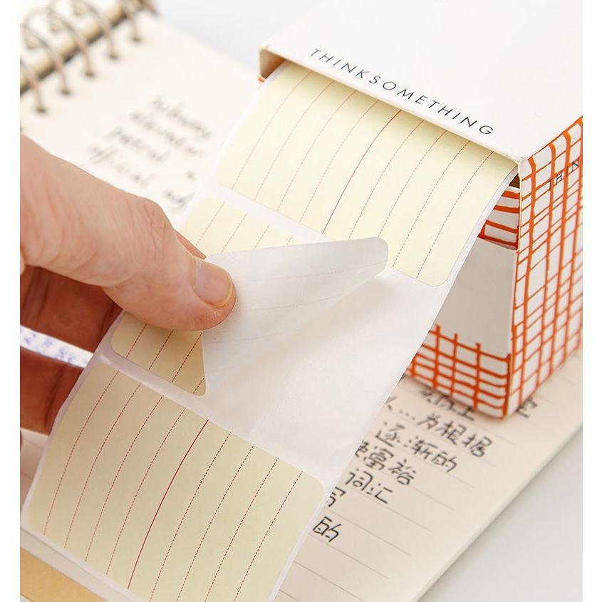 plusnao（プラスナオ） 付箋 ふせん 1ロール シール 文房具 メモ 100枚