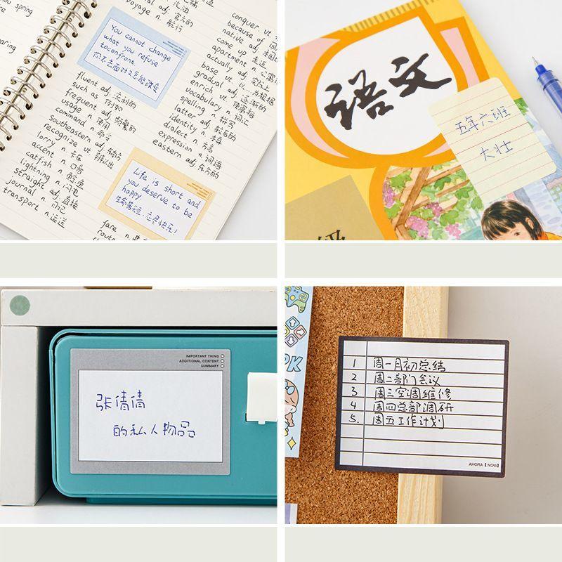 plusnao 付箋 ふせん 1ロール シール 文房具 メモ 100枚 250枚