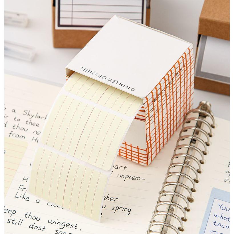 ロールシール　メモset ロールシールメモset