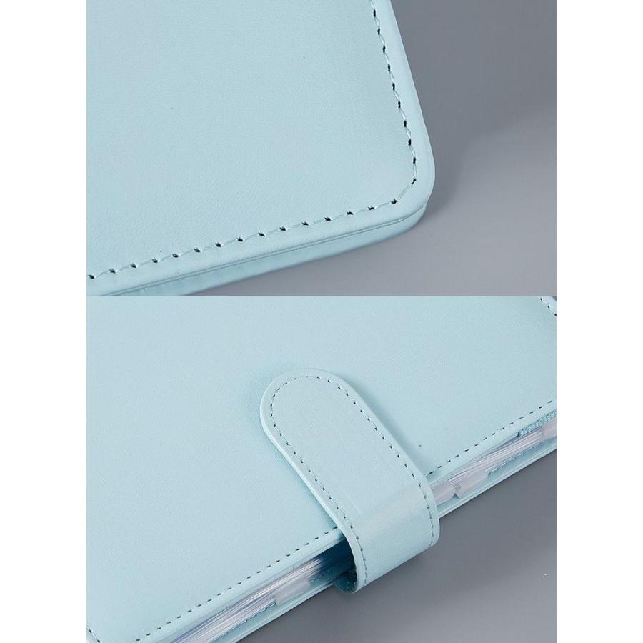 plusnao（プラスナオ） バインダー リングファイル A6サイズ 手帳型