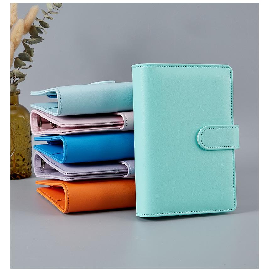 plusnao（プラスナオ） バインダー リングファイル A6サイズ 手帳型