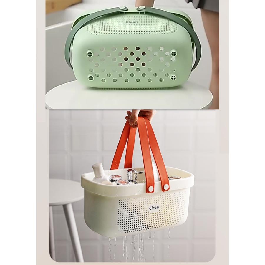 plusnao（プラスナオ） お風呂バスケット シャワーバスケット カゴ