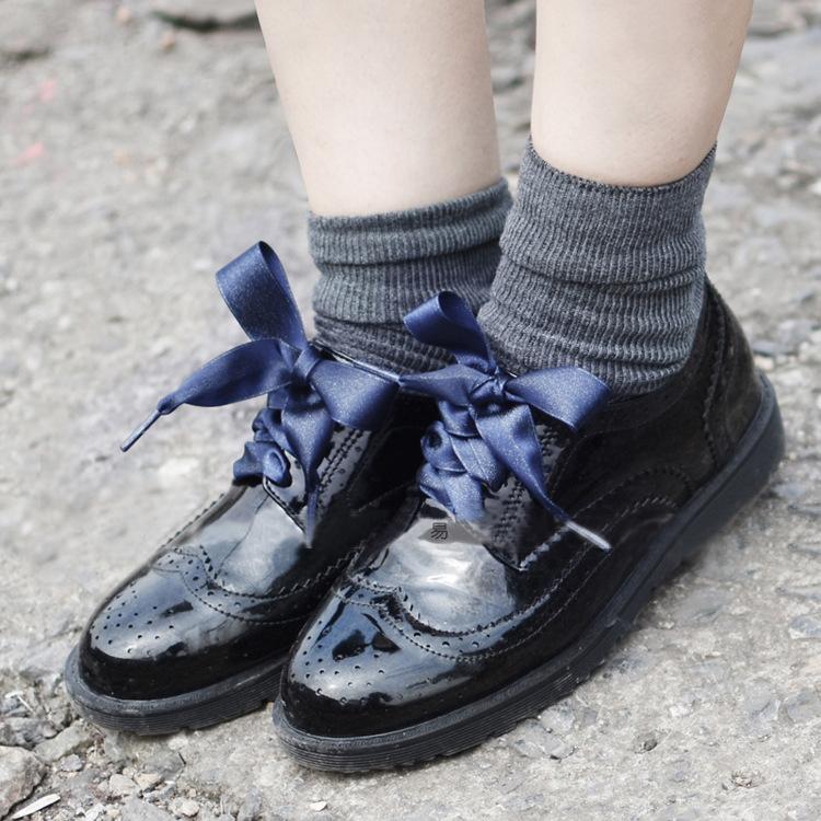 plusnao シューレース りぼん靴紐 靴ひも 靴紐 リボン靴紐