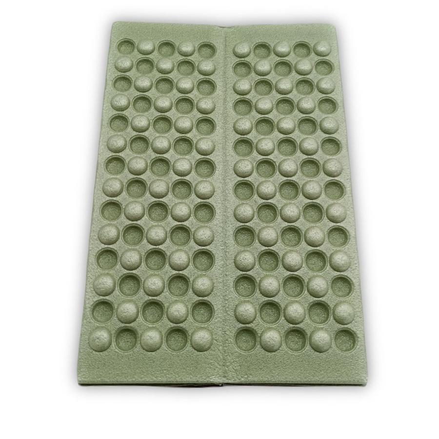 緑 サウナマット 折りたたみ レジャーシート クッション コンパクト 座布団 折りたたみレジャーシート 4色セット ケース付き 一人用