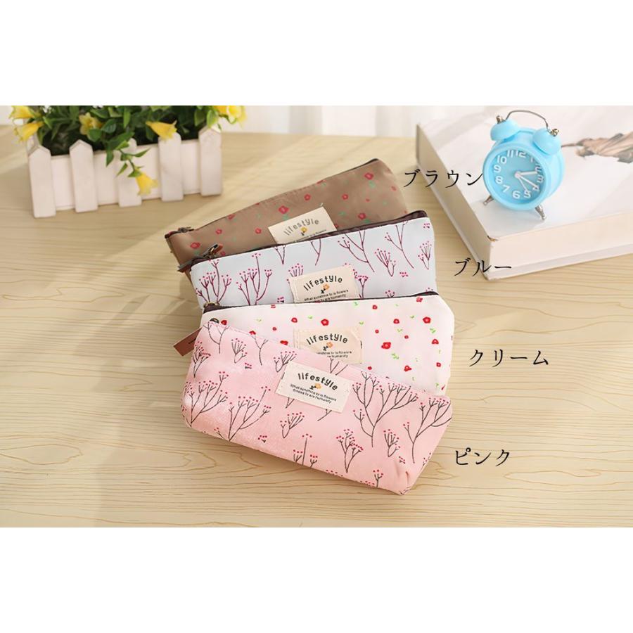 ペンケース 筆箱 ふでばこ 筆入れ キャンバス 文房具 文具