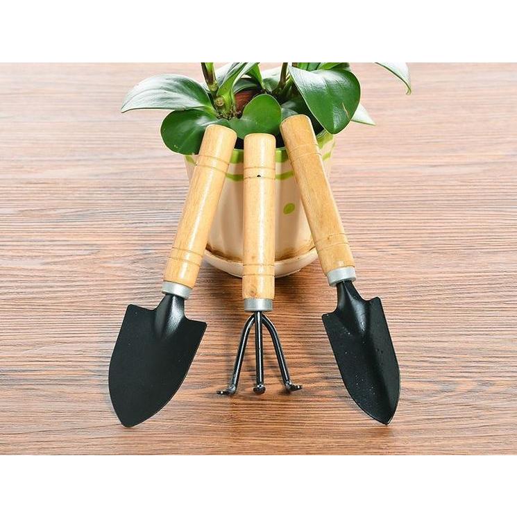 ガーデニングツール ミニ 3点セット ハンドスコップ ハンドシャベル