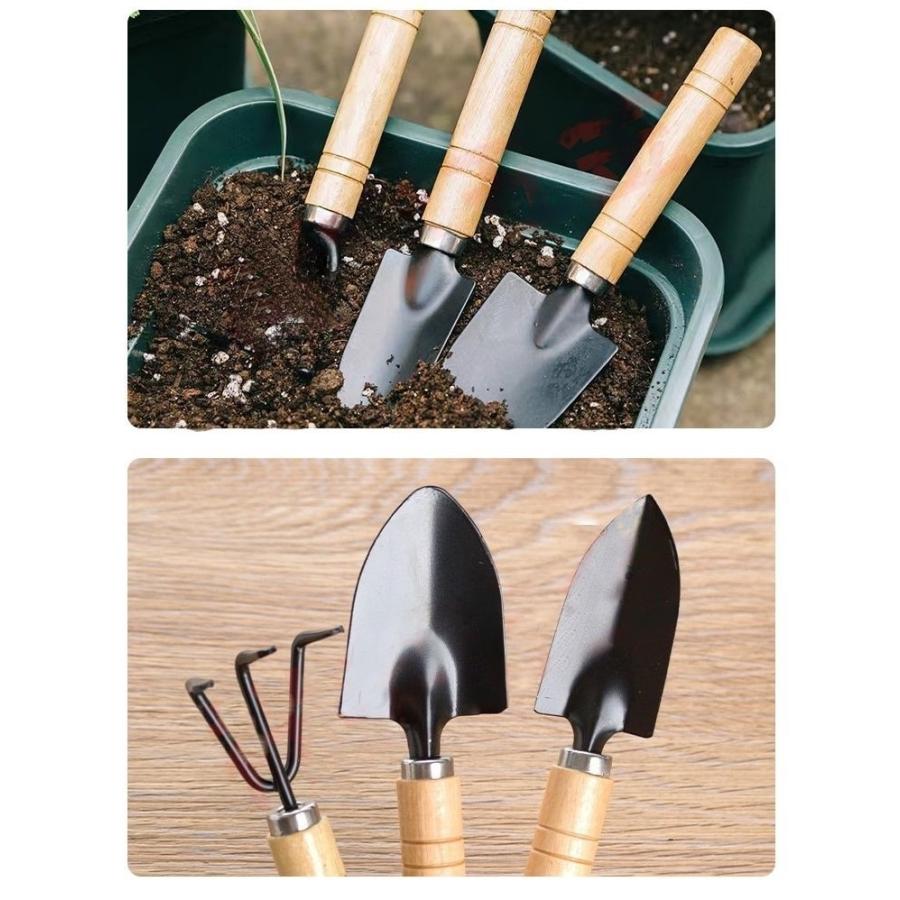 ガーデニングツール 3点セット ミニタイプ 園芸用品 農業 スコップ