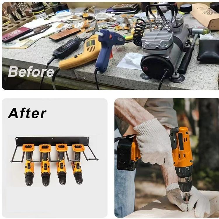 工具収納ラック 電動工具収納ラック ドリルホルダー 収納 ラック 工具 