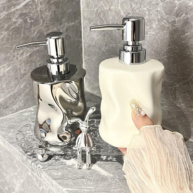 ソープボトル ディスペンサー 400ml 詰め替え容器 液体 ポンプ