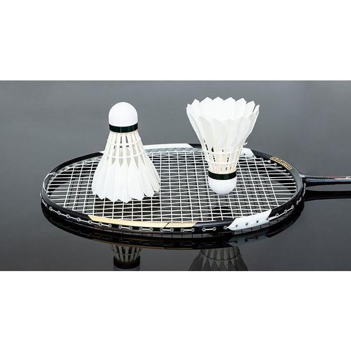 満点の バドミントン用の羽根製シャトルコック バドミントン フェザーシャトルコック 3個入 Tc 010 Thomas Cup Baupk Unisma Ac Id