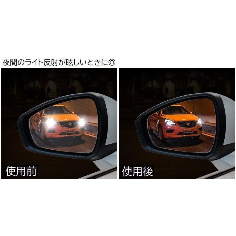 サイドミラーフィルム ドアミラーフィルム 防水フィルム 乗用車